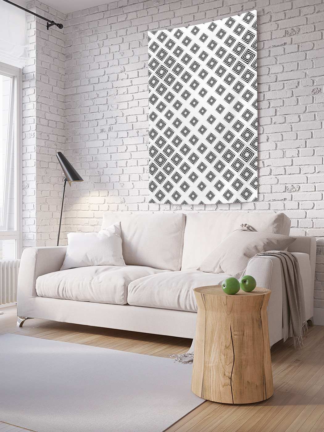 

Вертикальное фотопанно на стену JoyArty Увеличение ромбов 150x200 см, Увеличение ромбов