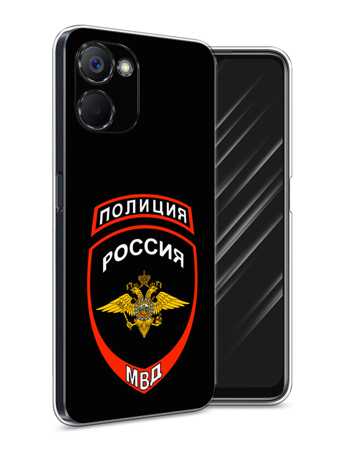 

Чехол Awog на Realme V20 "Полиция шеврон", Черный;красный;белый, 2512950-5