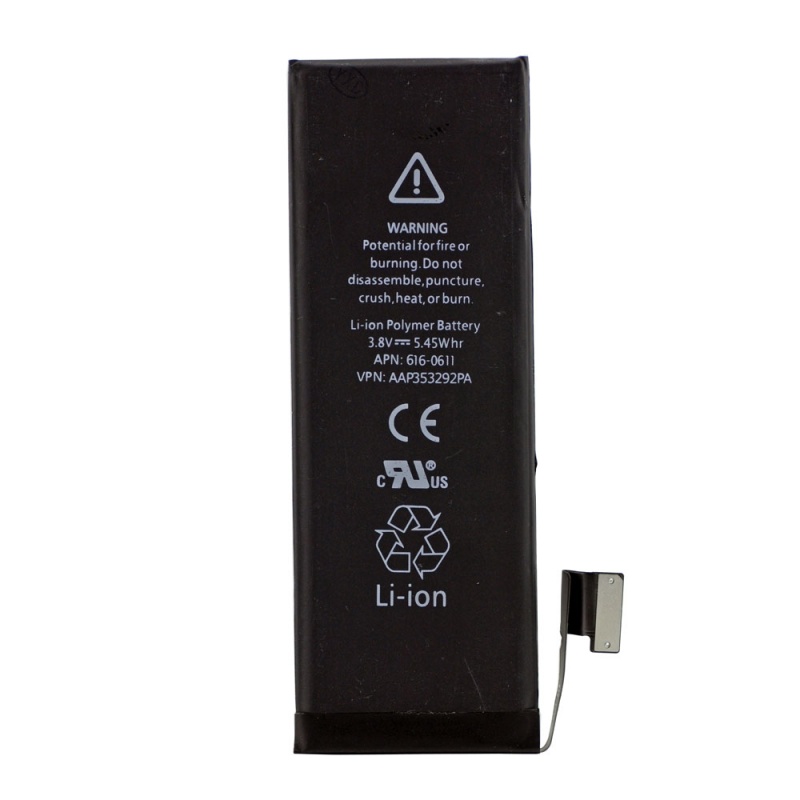 

Аккумулятор для Apple iPhone 5 1440 mAh + скотч для установки (616-0610, 616-0613), Apple iPhone 5 (616-0610, 616-0613)