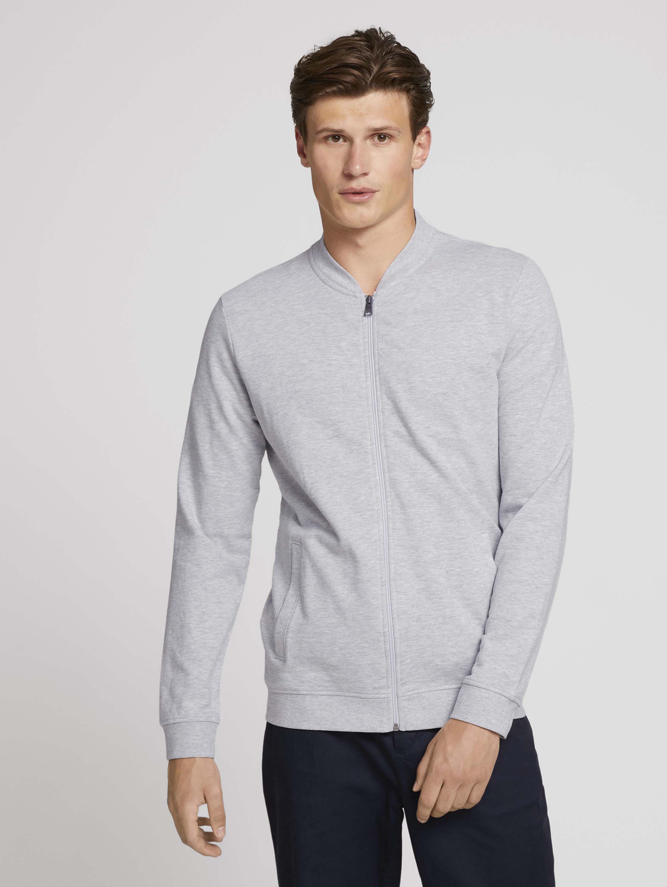 

Толстовка мужская TOM TAILOR 1028404 серая S, 1028404