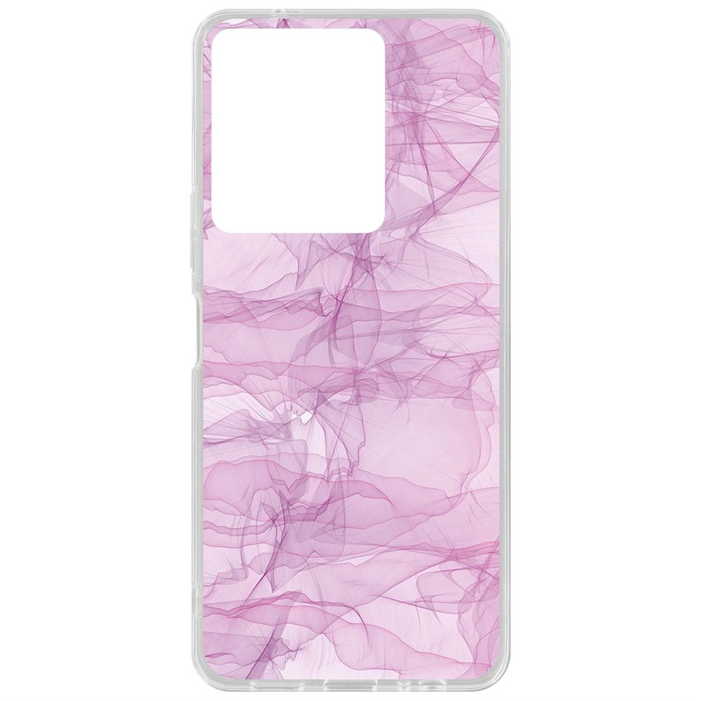

Чехол-накладка Krutoff Clear Case Абстракт 4 для Vivo Y36, Прозрачный