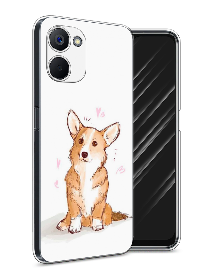

Чехол Awog на Realme V20 "Корги любовь", Бежевый;белый, 2512950-1