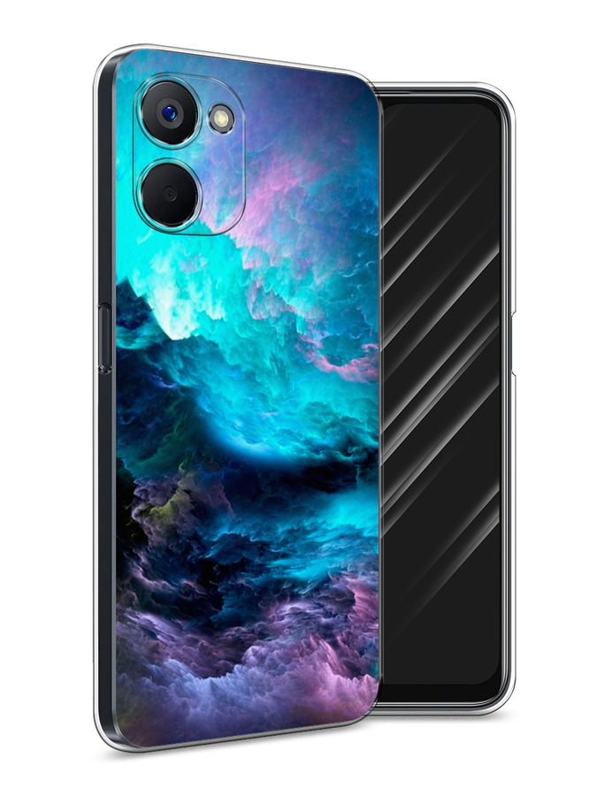 

Чехол Awog на Realme V20 "Бирюзовое небо", Фиолетовый;черный, 2512950-4
