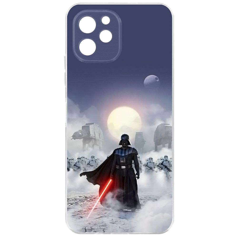 

Чехол-накладка Krutoff Clear Case Звездные Войны. Дарт Вейдер для Huawei Nova Y61, Прозрачный