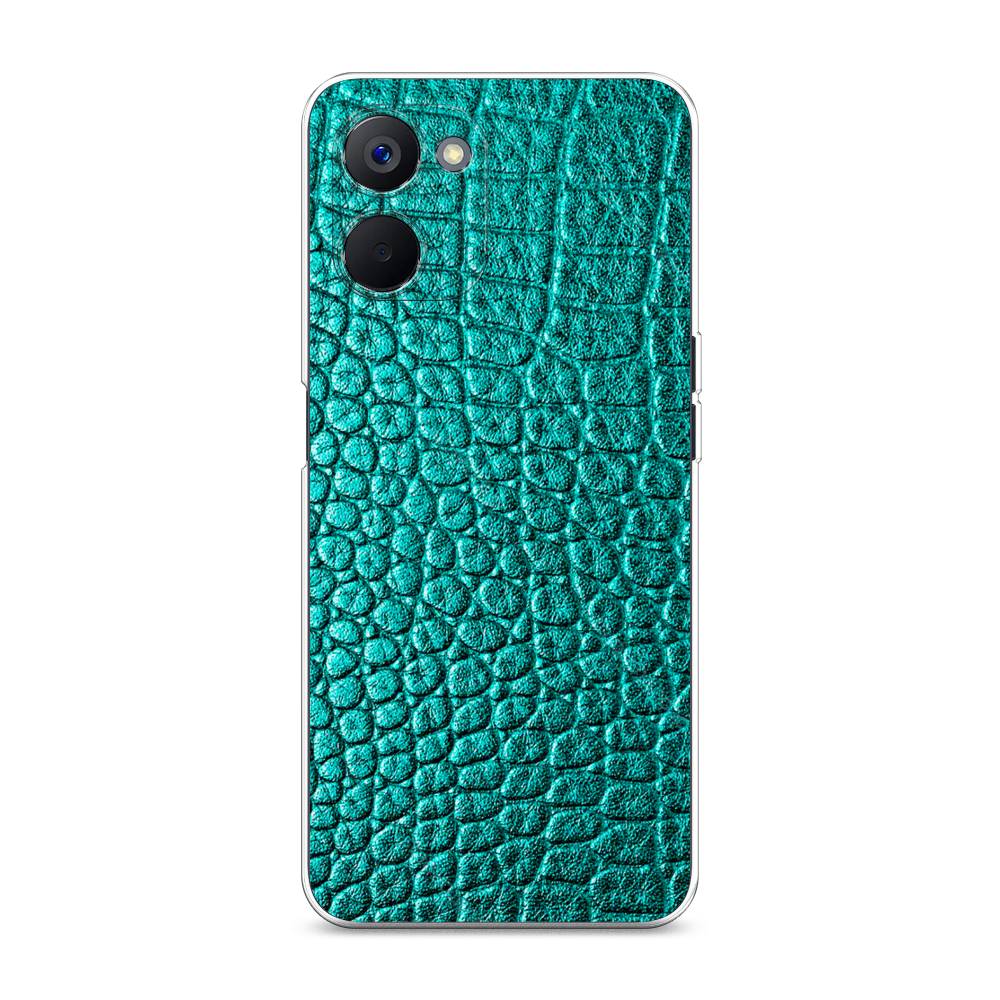 

Чехол Awog для Realme V20 "Бирюзовая змея", 2512950-3