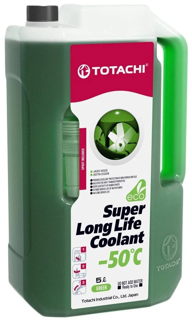 фото Охлаждающая жидкость totachi super llc green -50c 5л totachi^41705 totachi арт.