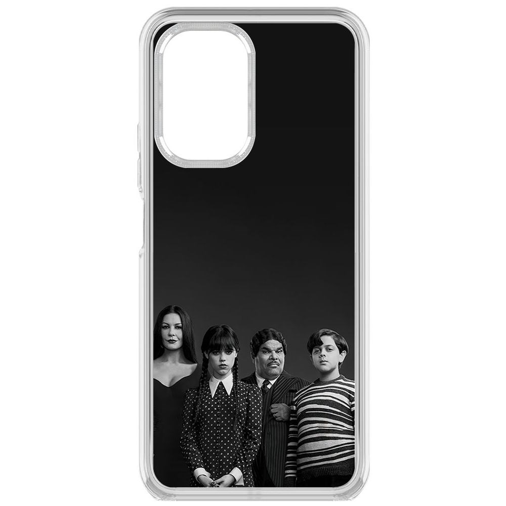 

Чехол-накладка Krutoff Clear Case Уэнсдей Аддамс - Семейка Аддамс для Xiaomi Poco F3, Прозрачный