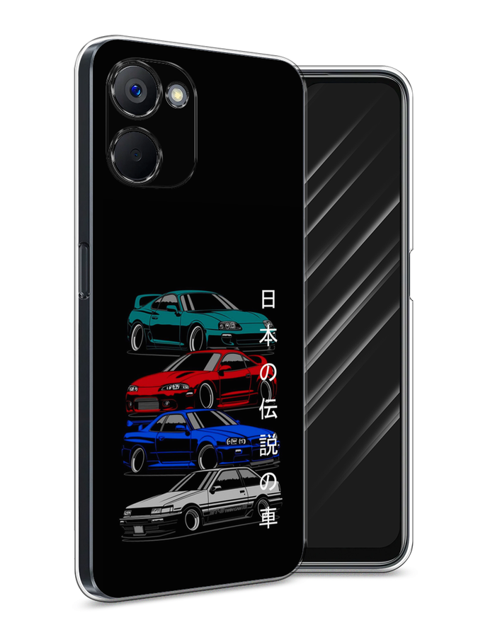

Чехол Awog на Realme V20 "JDM Legend cars", Зеленый;красный;синий, 2512950-5
