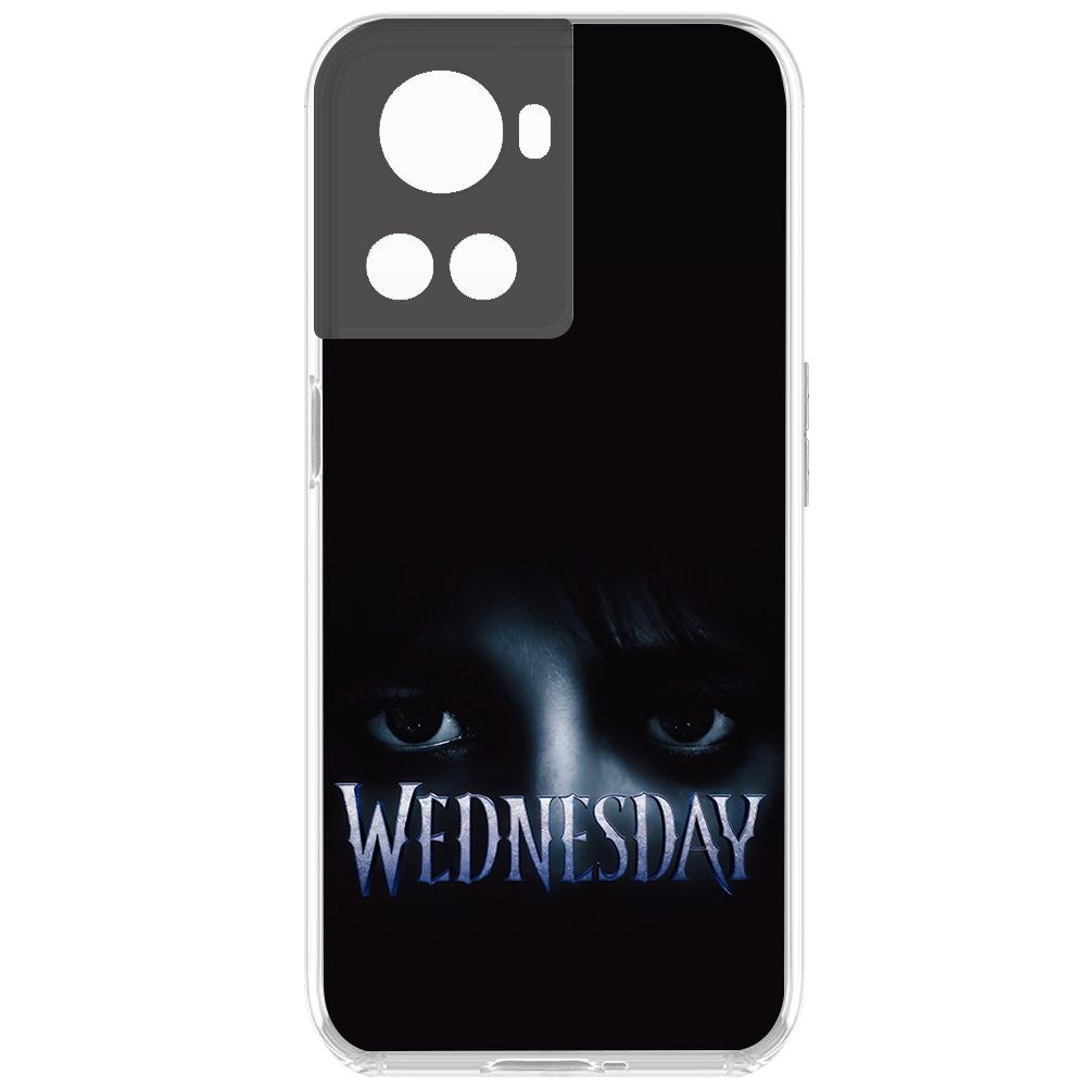 

Чехол-накладка Krutoff Clear Case Уэнсдей Аддамс - Логотип для OnePlus 10R, Прозрачный