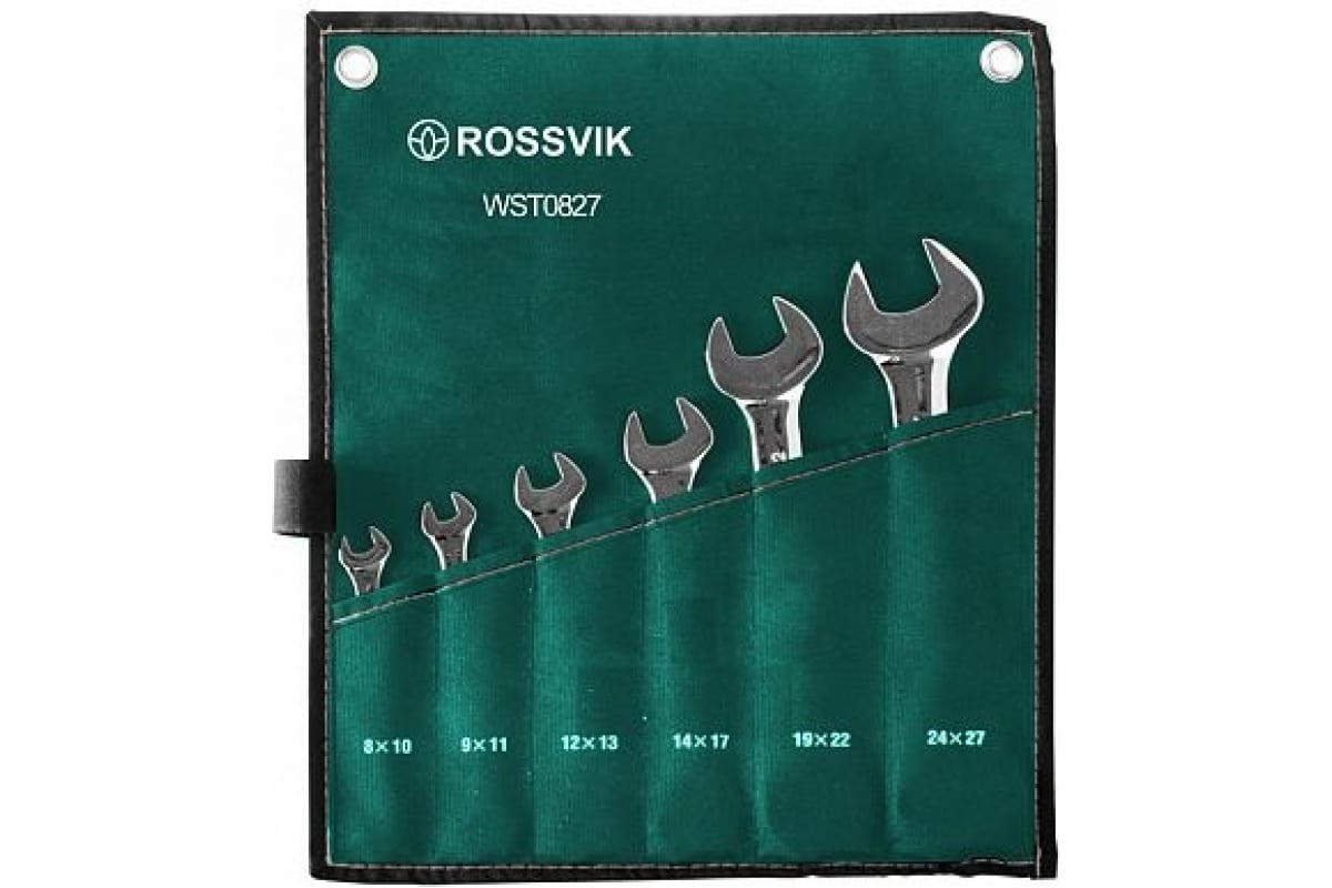 Набор рожково-накидных ключей (6 предметов) ROSSVIK