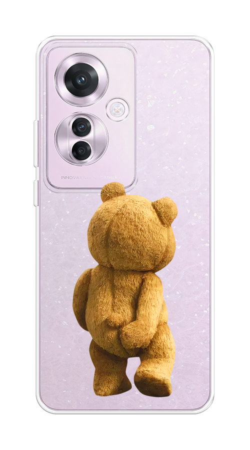 

Чехол на Oppo Reno 11F "Медвежья спина", Коричневый;прозрачный, 2516650-1