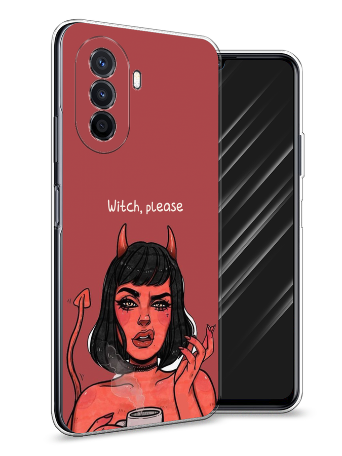 

Чехол Awog на Huawei Nova Y70 "Evil Girl", Разноцветный, 6109150-6