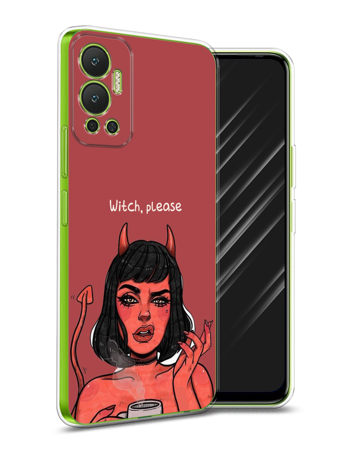 

Чехол Awog на Infinix Hot 12 "Evil Girl", Разноцветный, 3101350-6