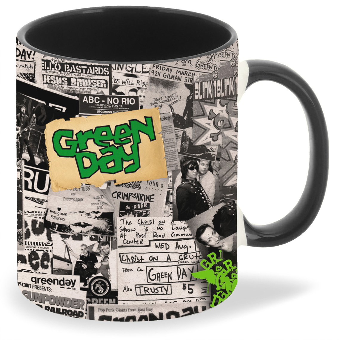 

Кружка CoolPodarok Газета Green day, Газета Green day
