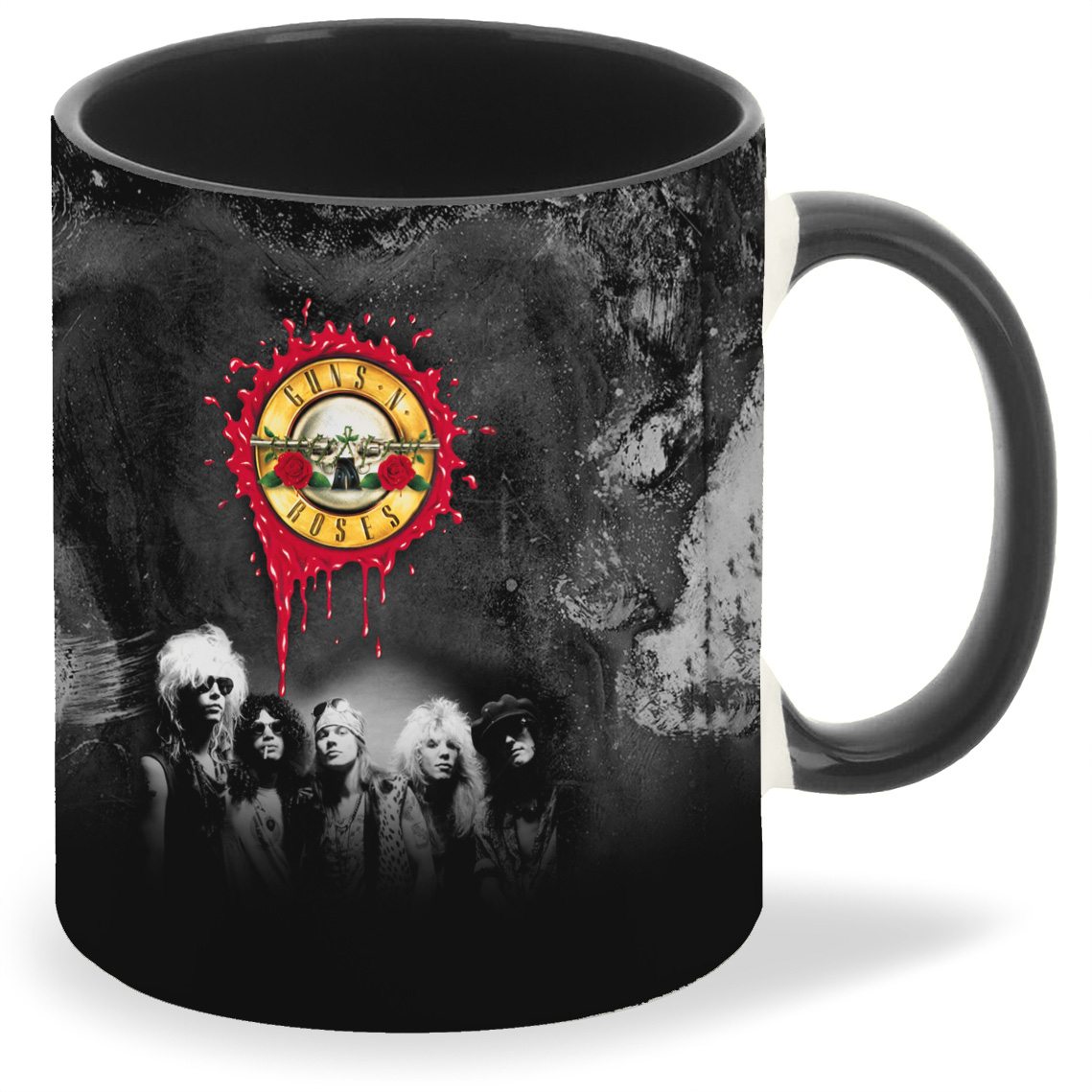 

Кружка CoolPodarok guns n roses эмблема, guns n roses эмблема