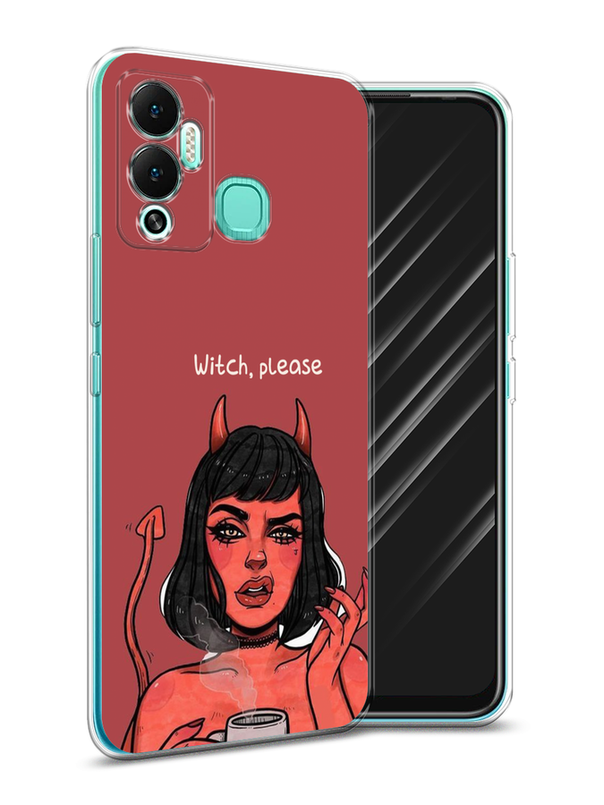 

Чехол Awog на Infinix Hot 12 Play "Evil Girl", Разноцветный, 3101750-6