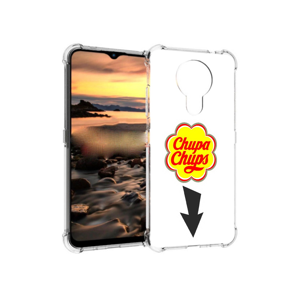 

Чехол MyPads Tocco для Nokia 1.4 чупа чупс (PT159954.115.694), Прозрачный, Tocco