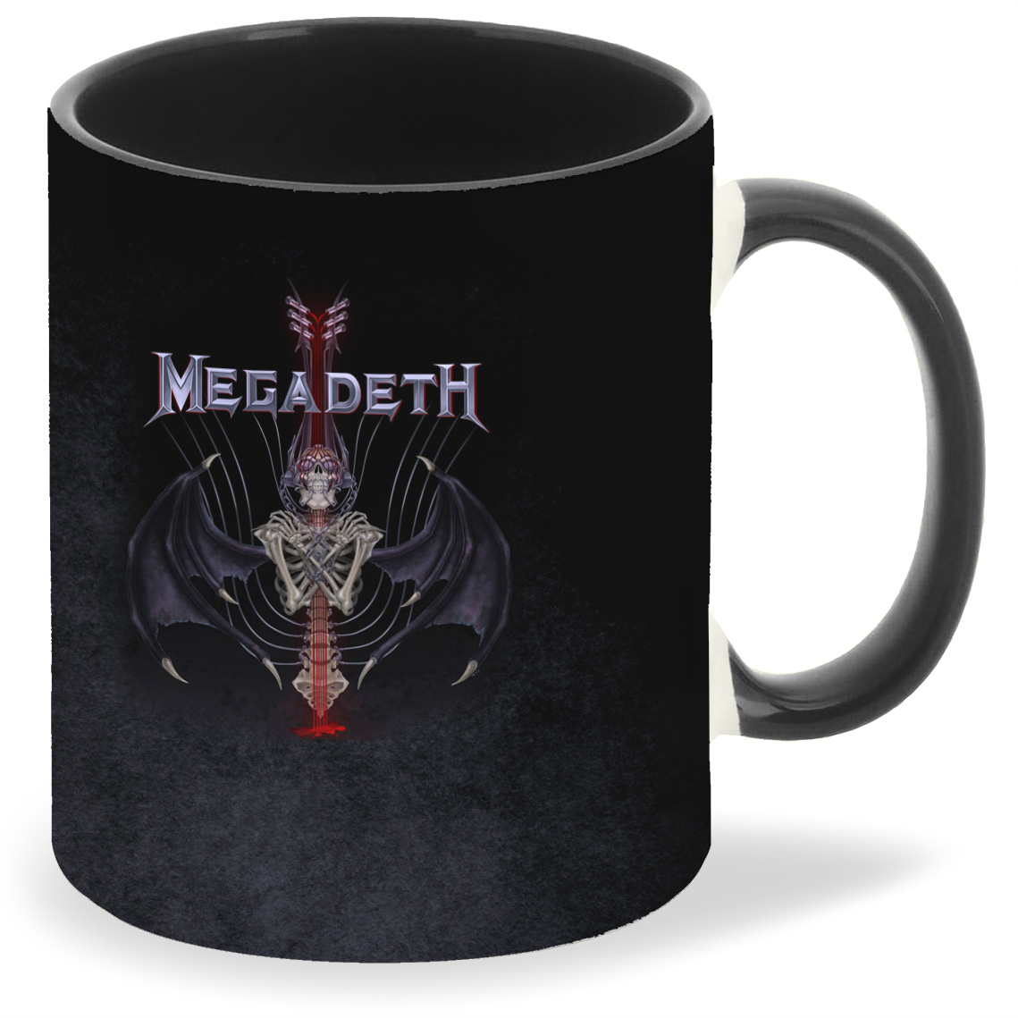 

Кружка CoolPodarok megadeth логотип череп3, megadeth логотип череп3