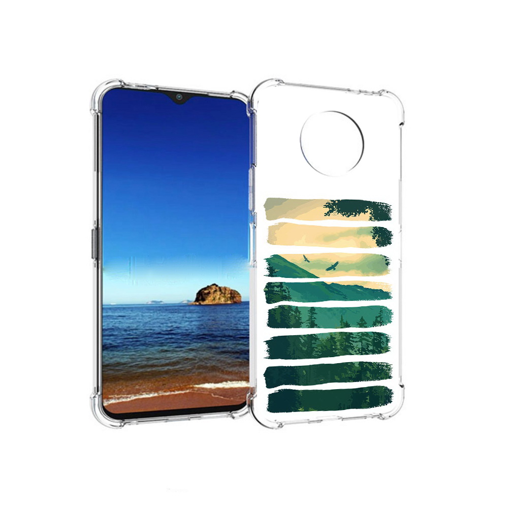 

Чехол MyPads Tocco для Nokia G50 Лесная чаща (PT227056.116.107), Прозрачный, Tocco