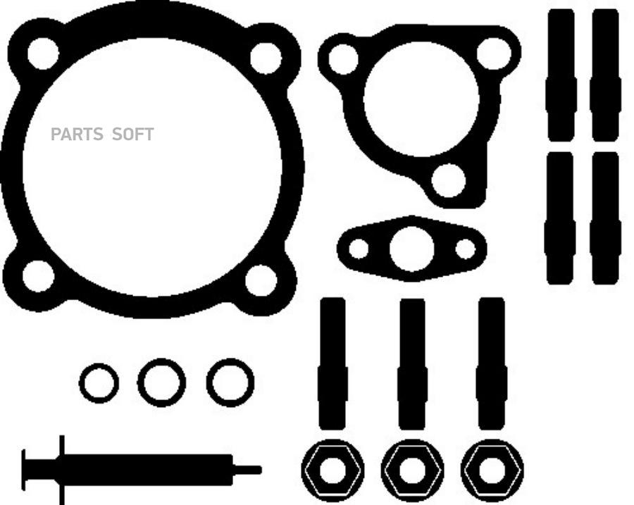 Ремкомплект турбокомпрессора монтажный