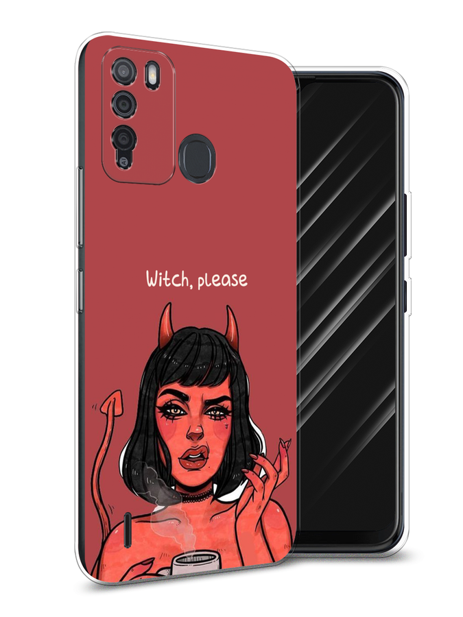 

Чехол Awog на Itel Vision 1 Pro "Evil Girl", Разноцветный, 3200350-6