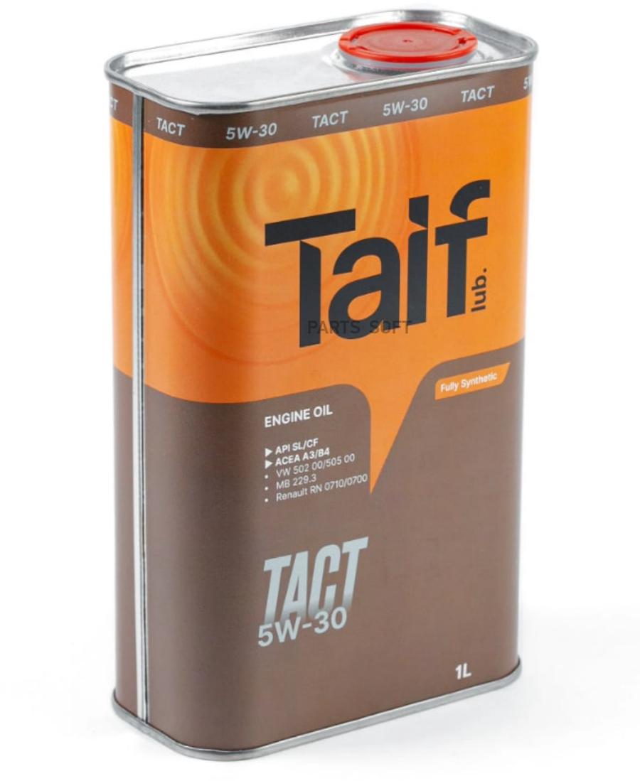 

Моторное масло Taif полусинтетическое TACT 5W30 A3/B4 1л