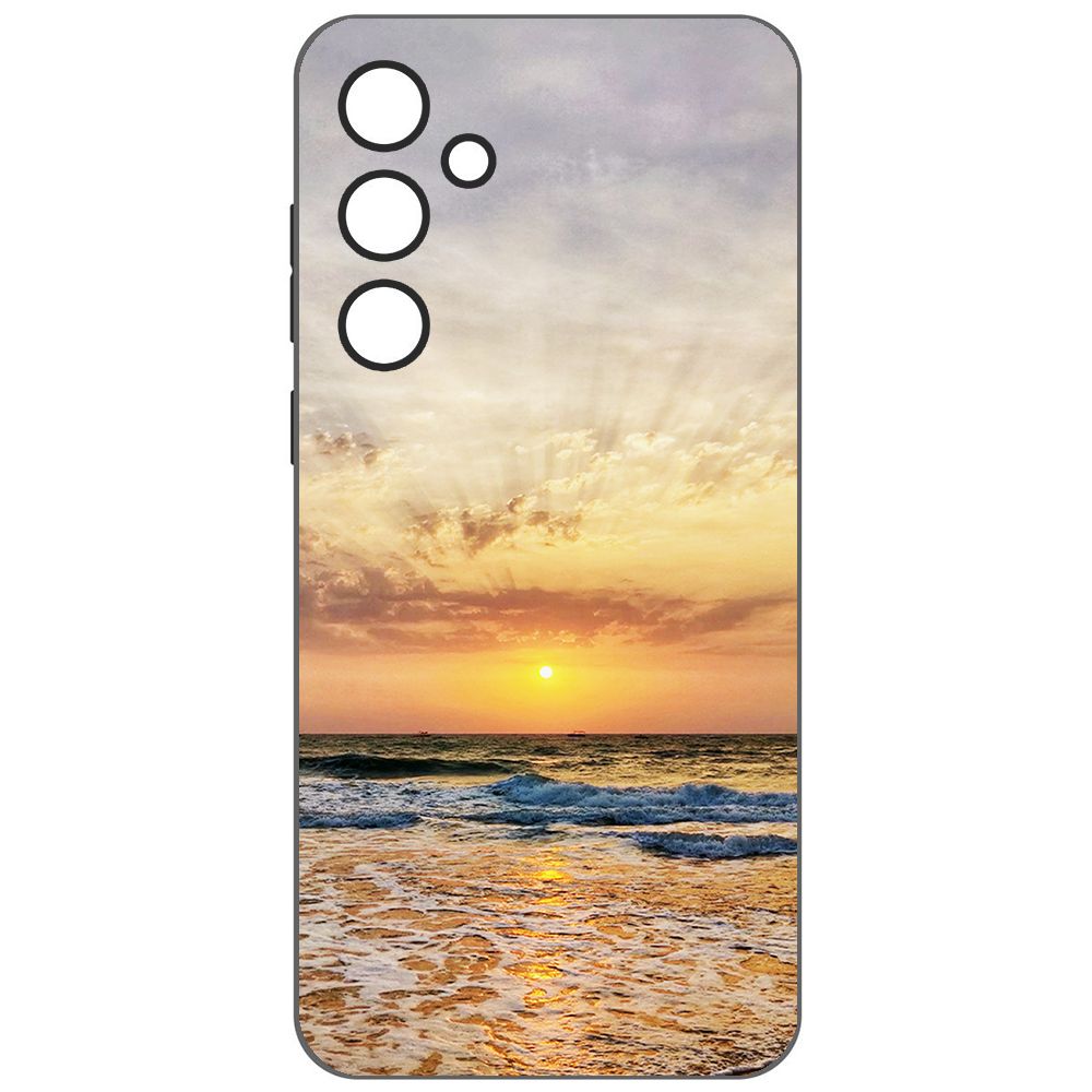 

Чехол-накладка Krutoff Soft Case Индия, Пляжи Гоа для Samsung Galaxy A55 5G A556 черный