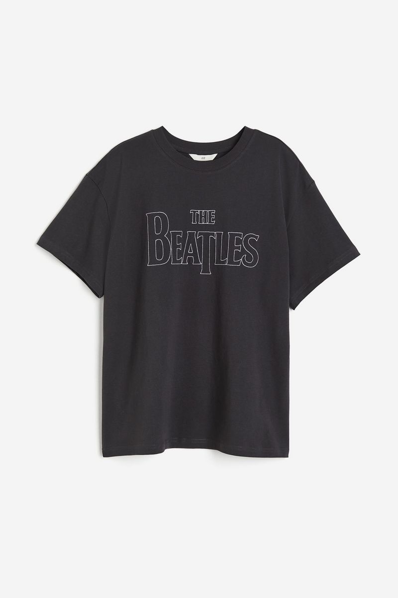 

Футболка женская H&M 0762558 серая XS, Серый, 0762558