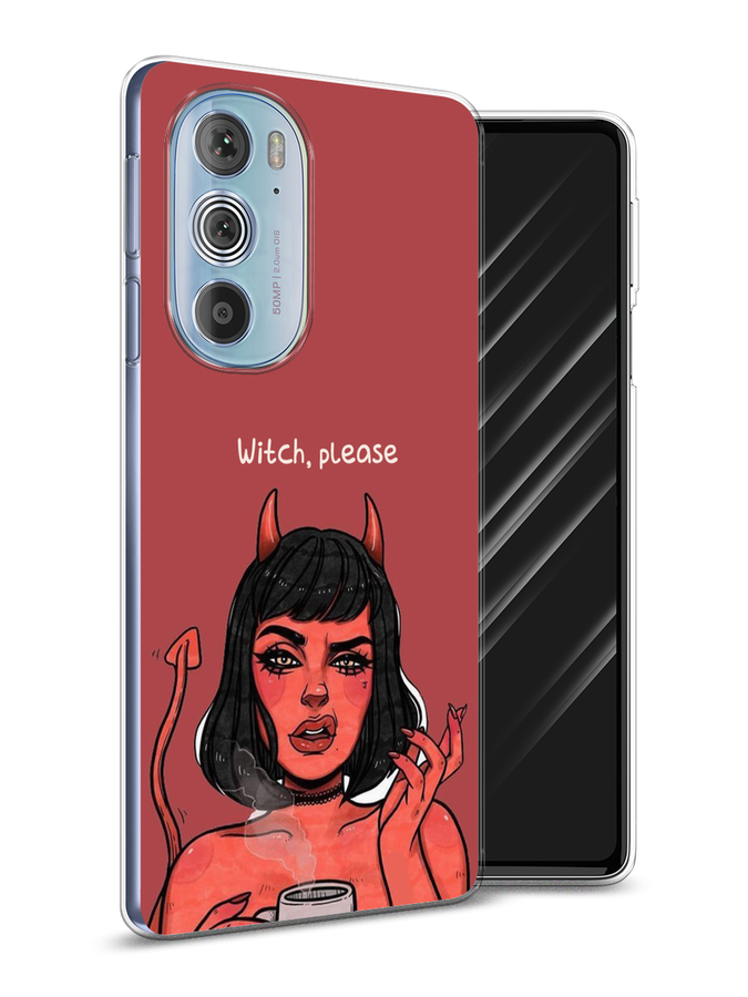 

Чехол Awog на Motorola Edge 30 Pro "Evil Girl", Разноцветный, 243350-6