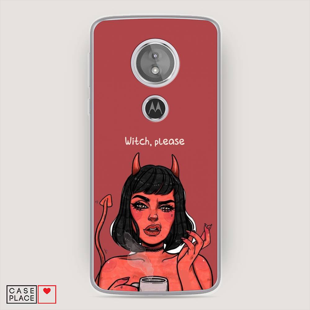 

Чехол Awog на Motorola Moto E5 / Моторола Мото E5 "Evil Girl", Разноцветный, 241050-6