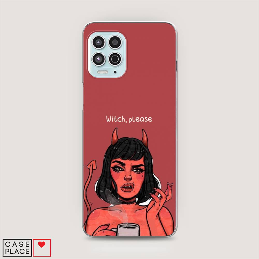 

Чехол Awog на Motorola Moto G100 "Evil Girl", Разноцветный, 241650-6