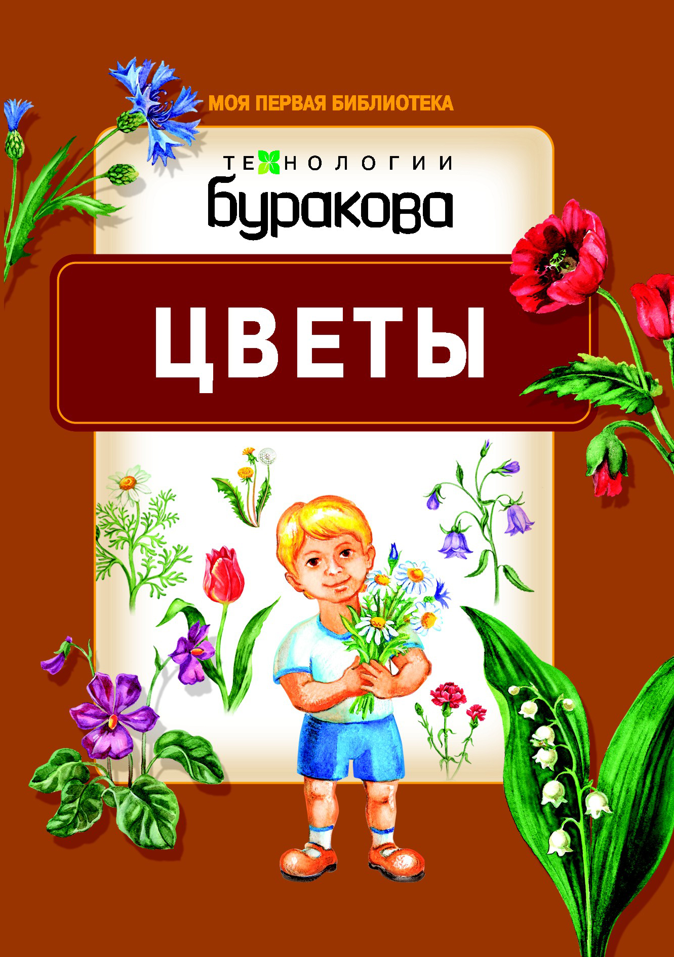 фото Книжка цветы технологии буракова