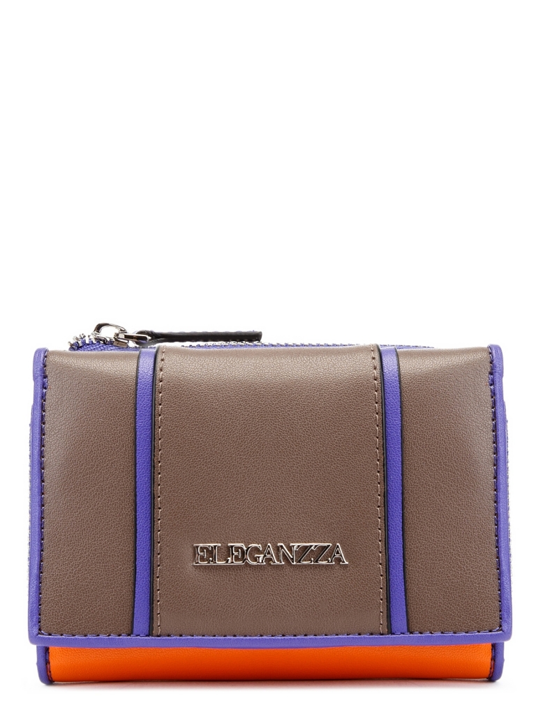 

Кошелек женский Eleganzza Z143-5491 серо-коричневый, Z143-5491