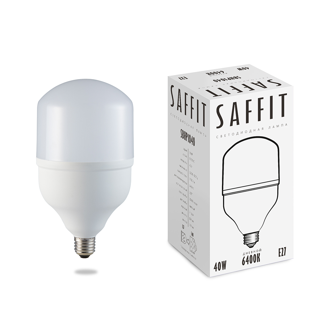 

Лампа светодиодная LED 40вт E27 дневной | код. 55093 | FERON 1шт.