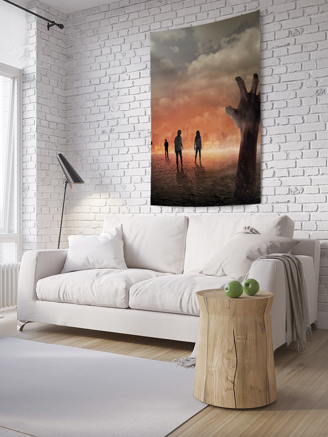 

Вертикальное фотопанно на стену JoyArty Зомби рвется наружу 150x200 см, Зомби рвется наружу