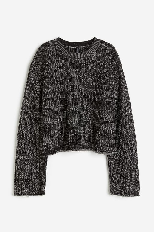 

Джемпер женский H&M 1161770 черный 2XS, 1161770