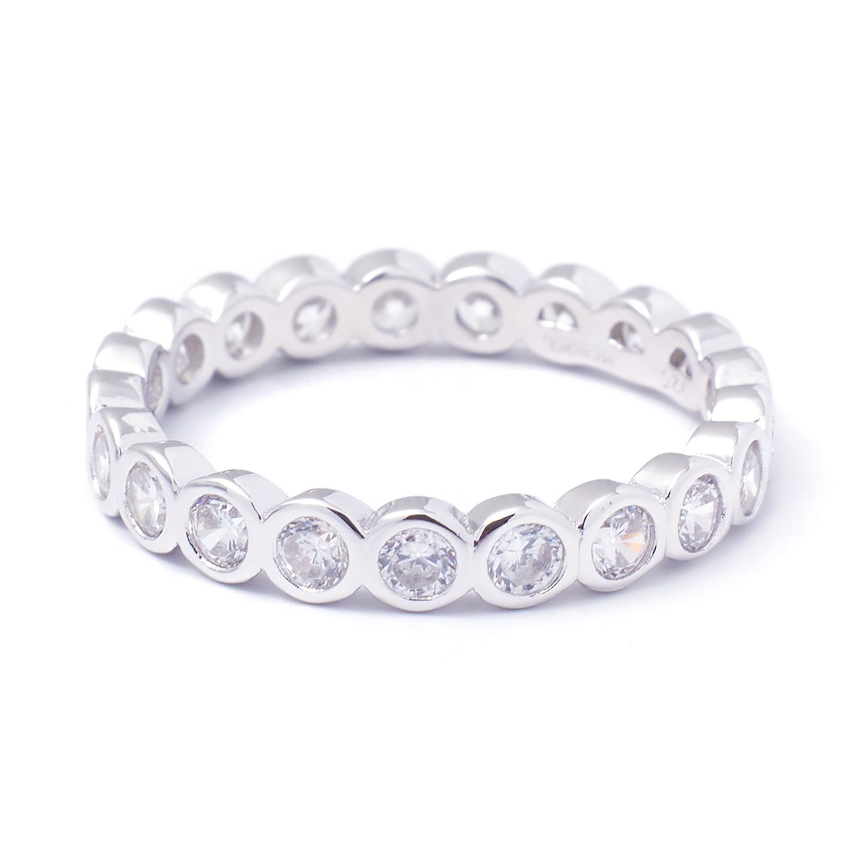 

Кольцо NoBrand 23746 серебристое, 23746