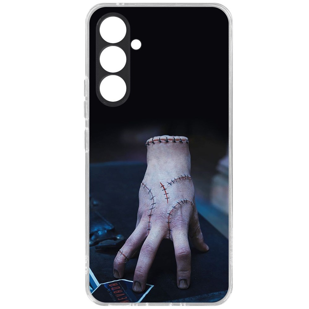 

Чехол-накладка Krutoff Clear Case Уэнсдей Аддамс - Вещь для Samsung Galaxy A54 5G, Прозрачный