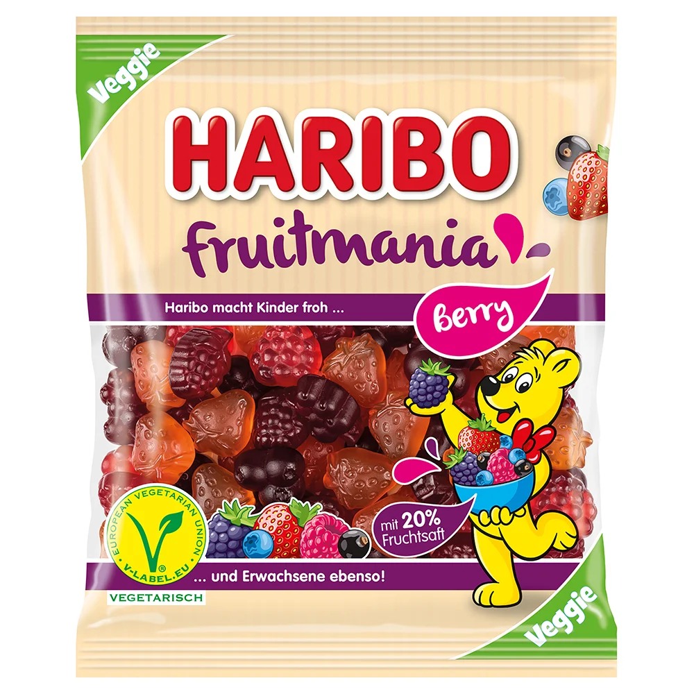 Мармелад жевательный Haribo Ягодная Фруктомания 160г