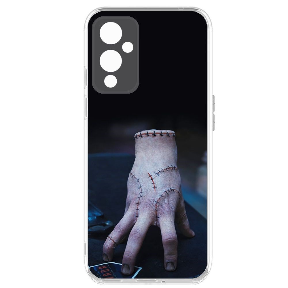 

Чехол-накладка Krutoff Clear Case Уэнсдей Аддамс - Вещь для OnePlus 9, Прозрачный