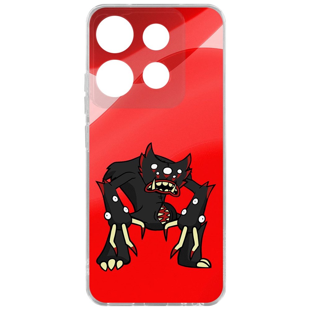 

Чехол-накладка Krutoff Clear Case Хаги Ваги - Килли Вилли для Tecno POP 7 Pro, Прозрачный
