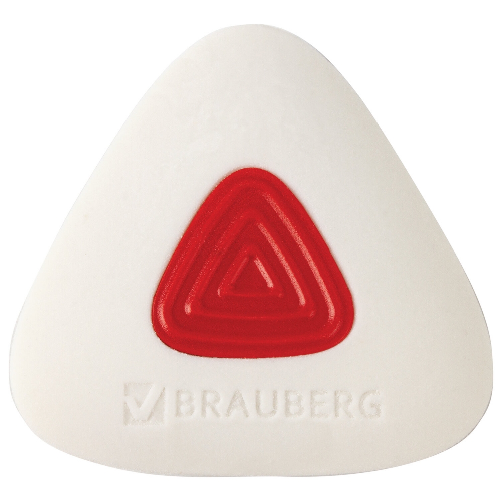 

Набор из 36 шт, Ластик Brauberg Trios PRO, 36х36х9 мм, белый, треугольный