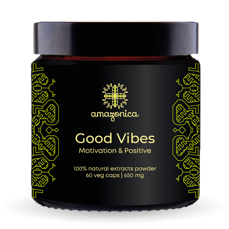 Пищевая добавка Amazonica Good Vibes мотивация и позитив, 60 капсул