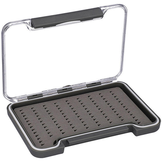 

Коробочка для нахлыстовых мушек Mikado UAM-95B-GY (13.7 см x 9.5 см x1.6 см.)