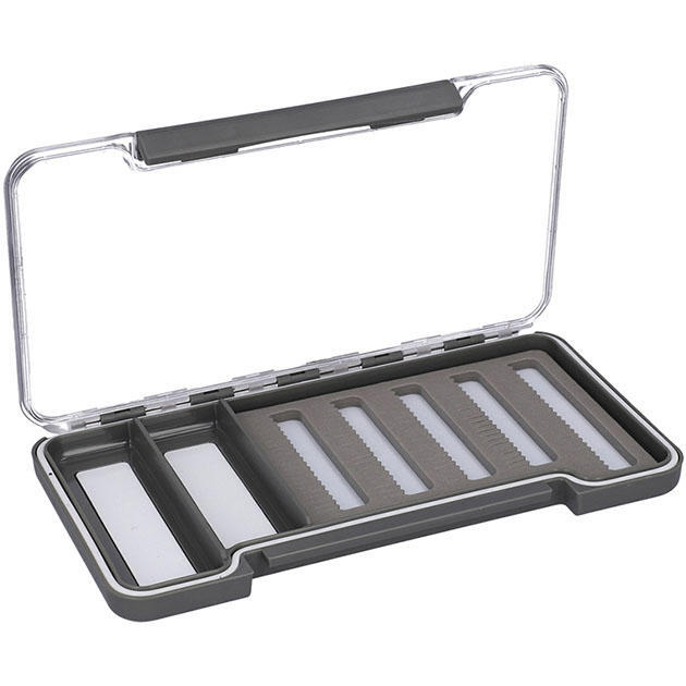 

Коробочка для нахлыстовых мушек Mikado UAM-97A-GY ( 18.7 см x102 см x16 см.)