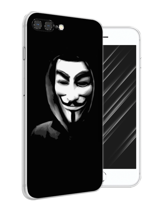 

Чехол Awog на Apple iPhone 7 Plus / Айфон 7 Plus "Анонимус", Разноцветный, 10750-5