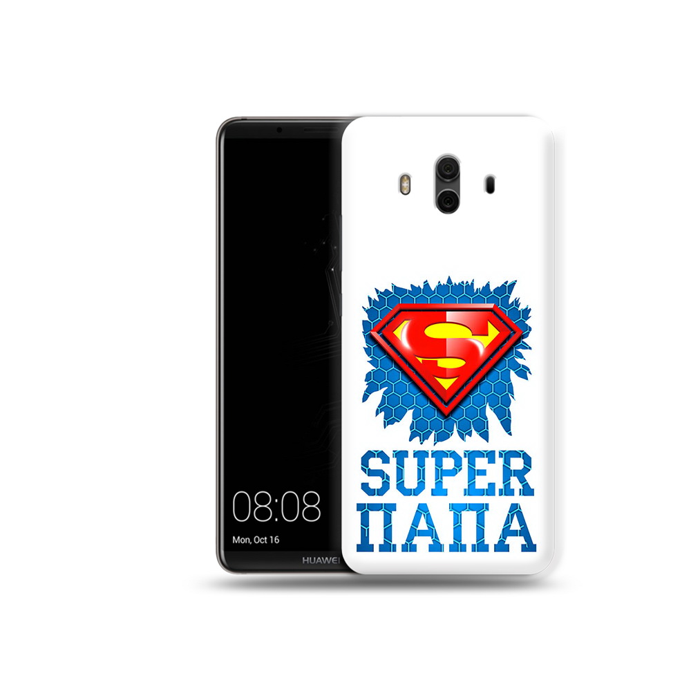 

Чехол MyPads Tocco для Huawei Mate 10 Супер Папа (PT88364.53.165), Прозрачный, Tocco