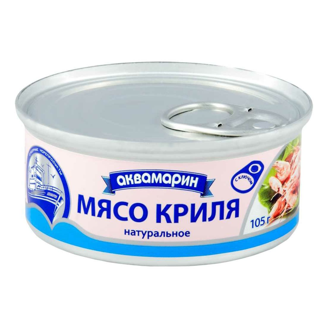 

Мясо криля Аквамарин 105 г