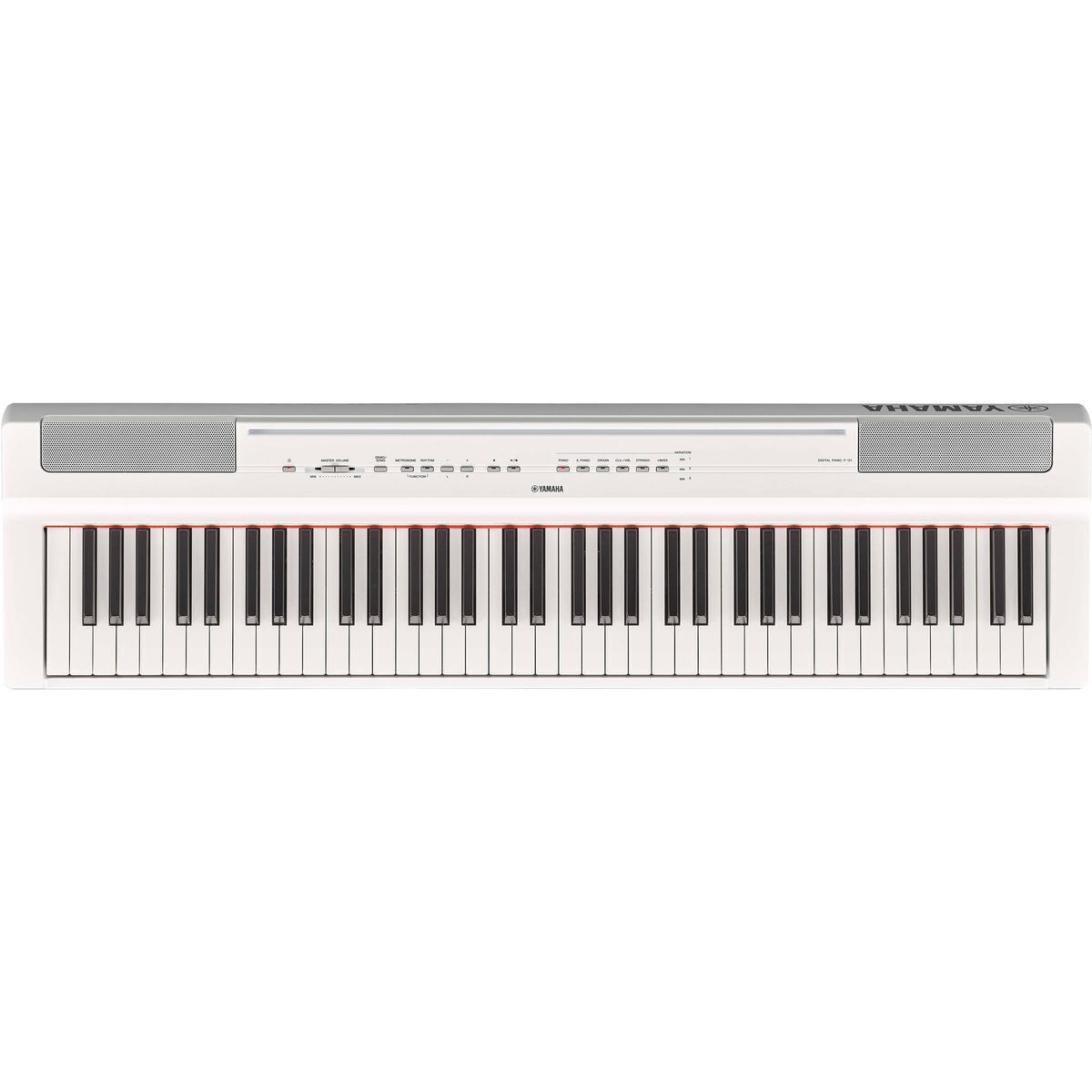 

Цифровое пианино Yamaha P-121WH, белое, Белый