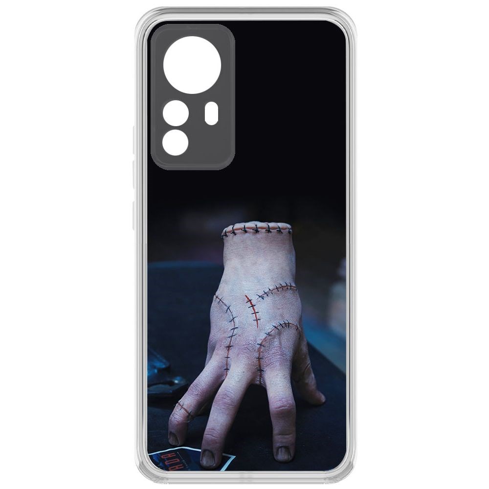 Чехол-накладка Krutoff Clear Case Уэнсдей Аддамс - Вещь для Xiaomi 12 Pro